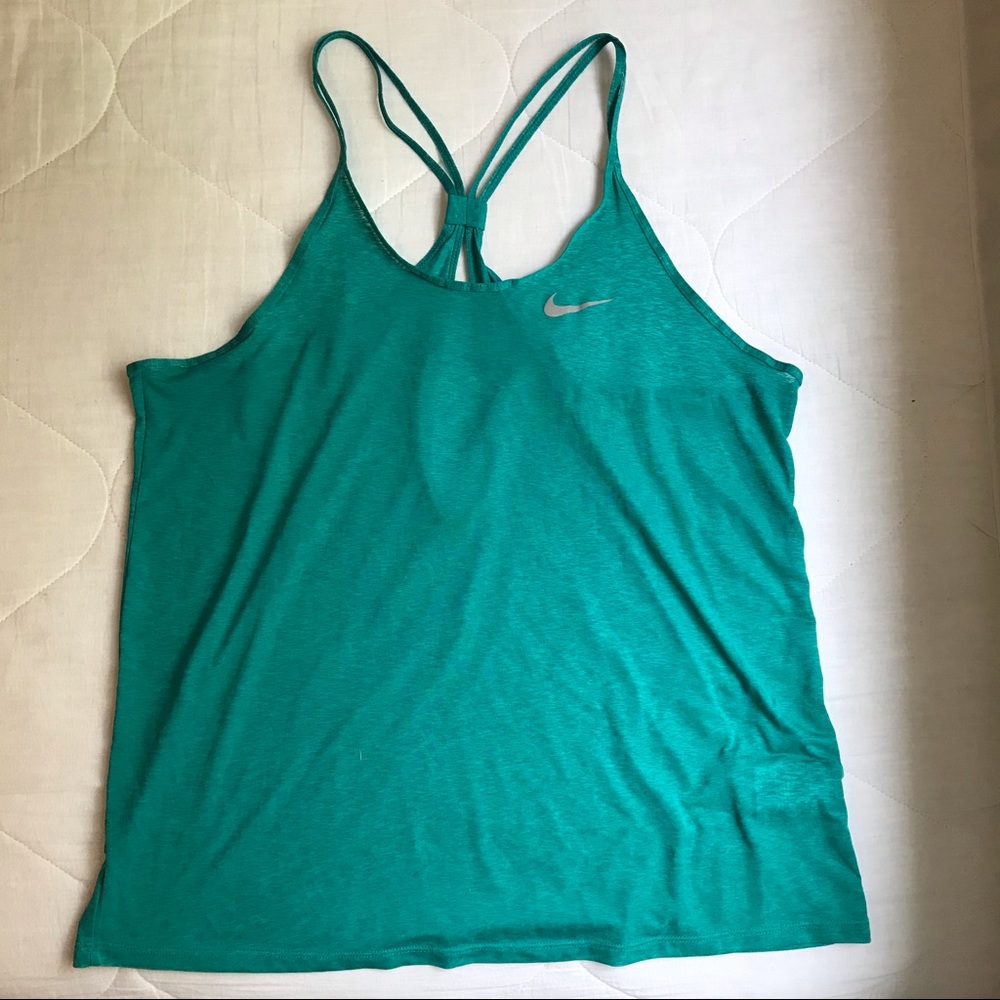 Teal Nike Dri Fit Tank
